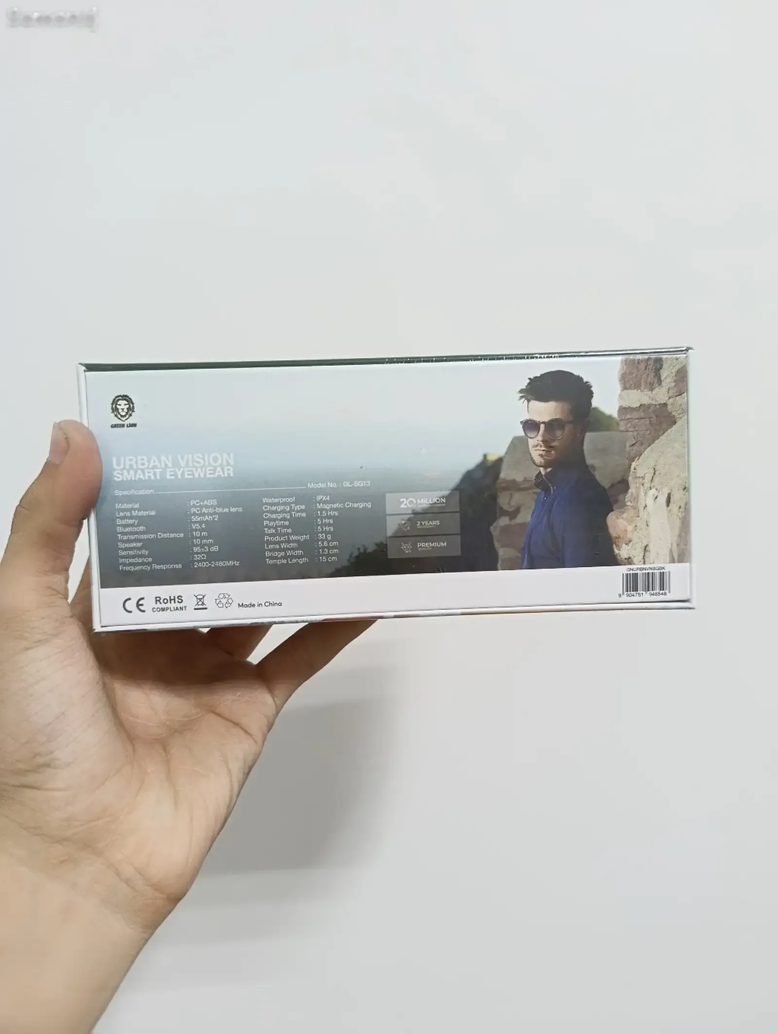 Умные очки Smart Glasses CY01, чёрный