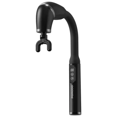 Массажер Porodo Lifestyle U-Shaped Handle 4-Head Deep Massager, черный
