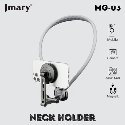 Магнитный держатель на шею Jmary MG-03 | POV-съёмка | 360 | iPhone/Android/G