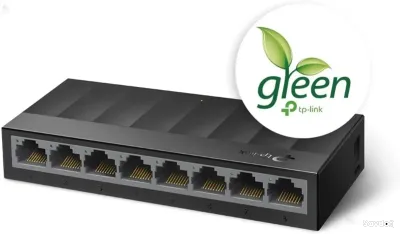 Коммутатор TP-Link LS1008G 8-Port Gigabit Desktop Switch