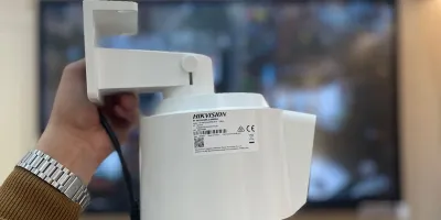 IP PTZ камера Hikvision DS 2SE3C404MWG E 14 2 8mm TandemVu 2 4 МП Панора и зум