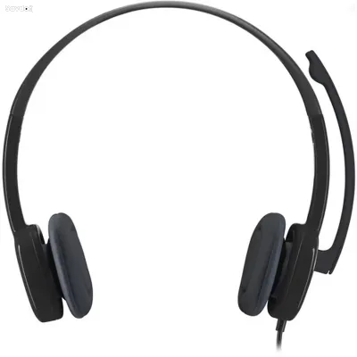 Гарнитура Logitech H151 Stereo Headset с шумоподавлением 3.5 мм Black