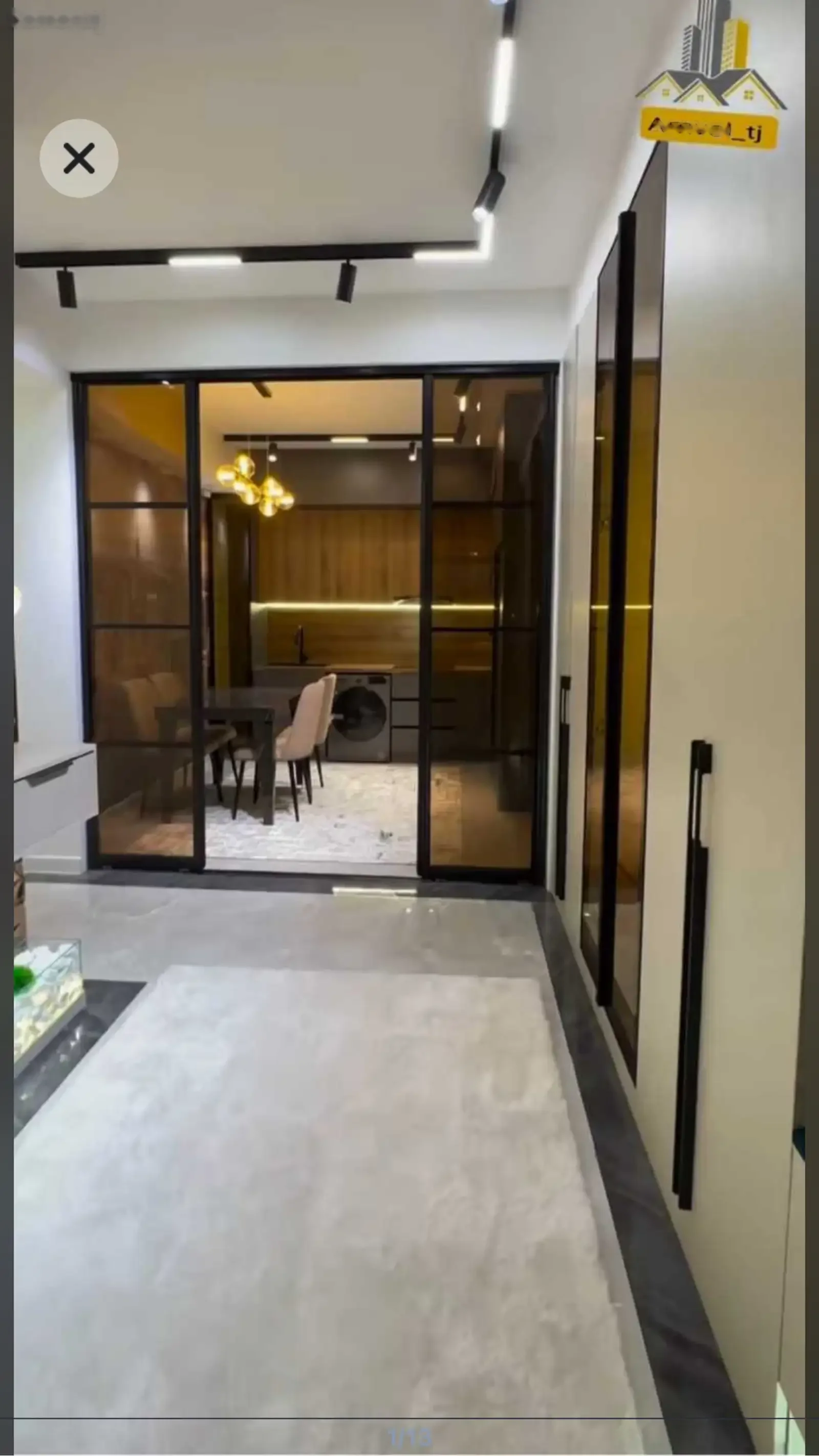 2-комн. квартира, 7 этаж, 70м², Голубой экран