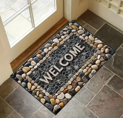 Коврики , welcome. 60см/90см.