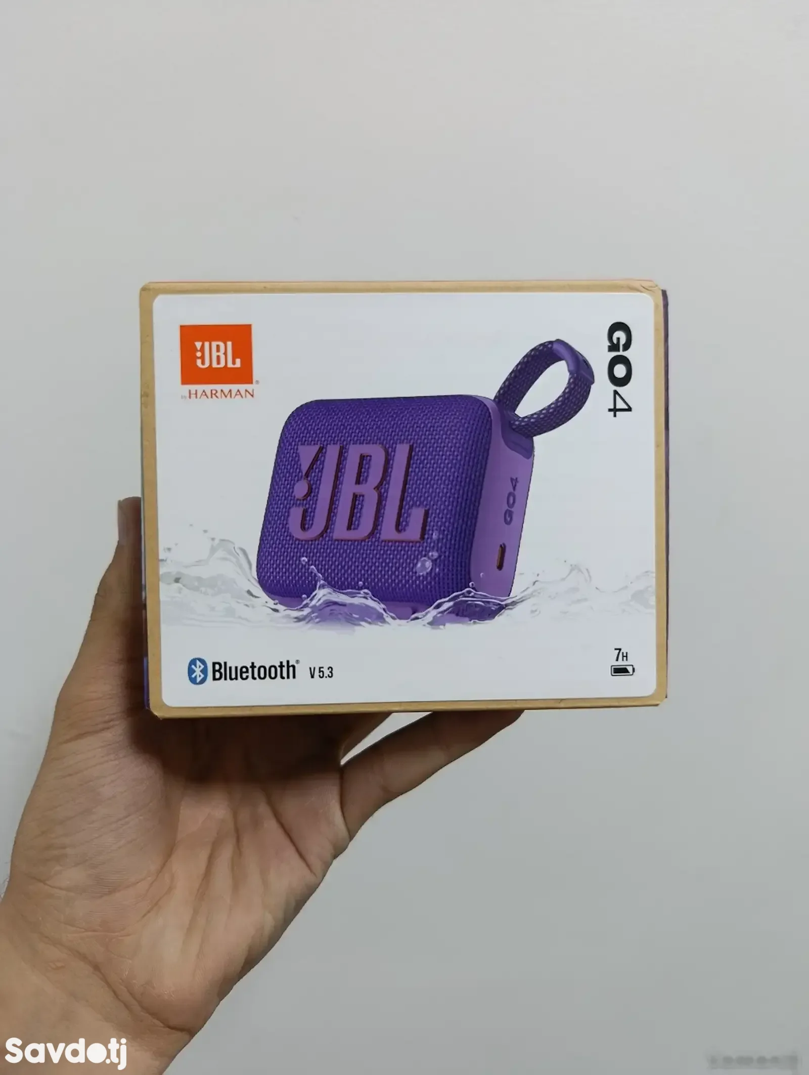 Портативная колонка JBL GO 4 фиолетовый