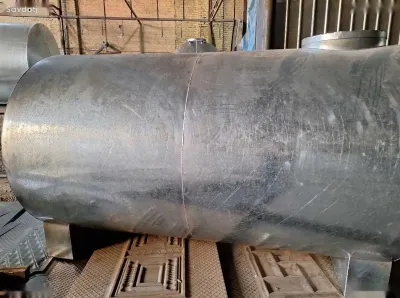 Оцинкованная бочка 5000л