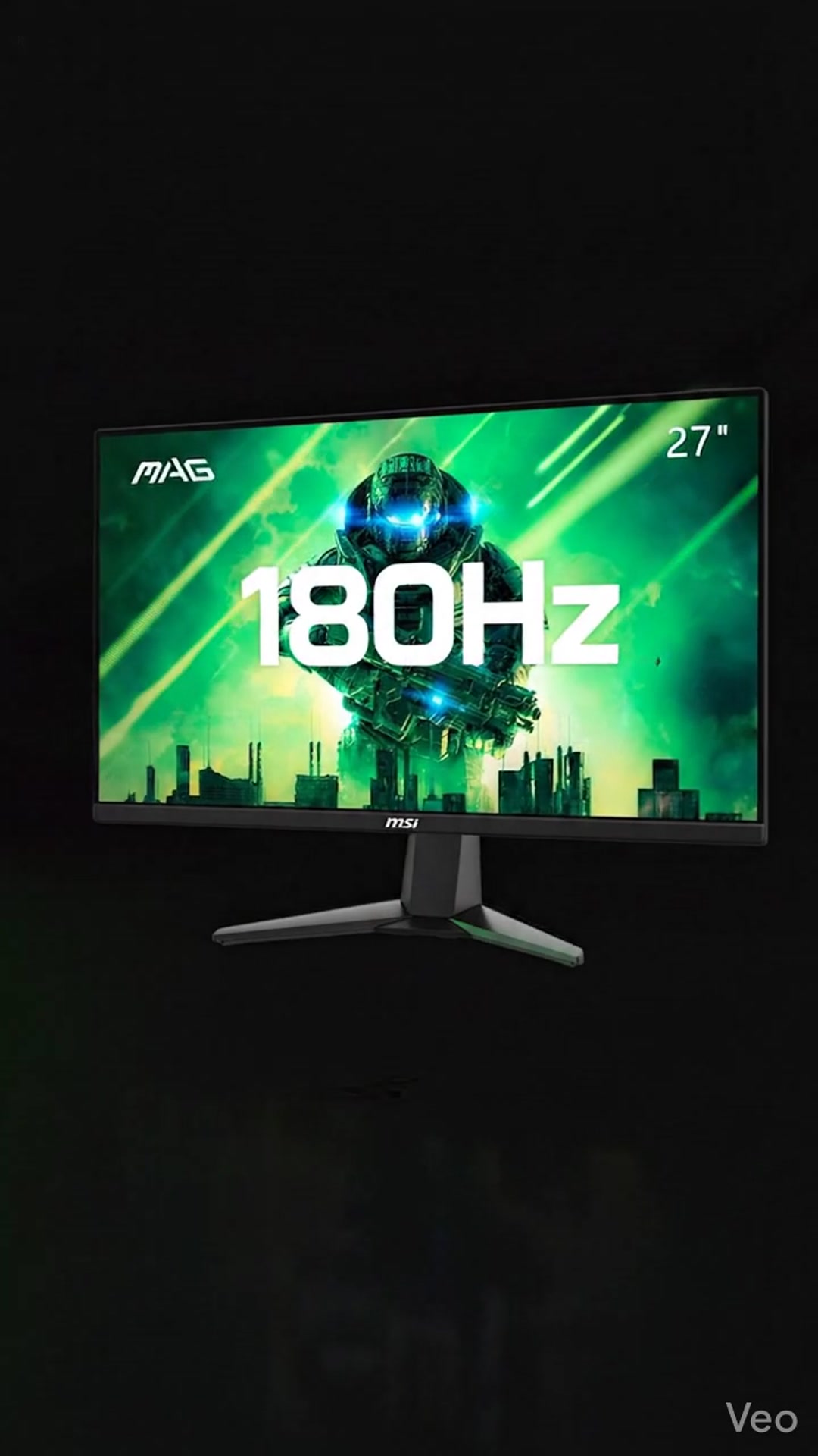 MSI MAG 275F — 27" игровой монитор: 180 Гц, 0.5 мс, Rapid IPS. Плавная картинка без шлейфов, сочные цвета, Adaptive-Sync, защита глаз. Состояние как новый, полный комплект. Идеален для шутеров 🎮