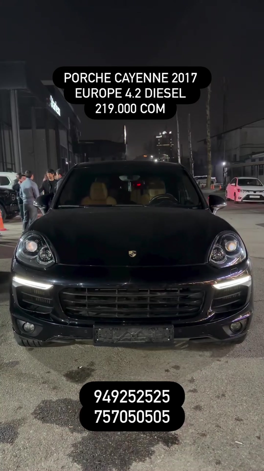 Porsche Cayenne 2017 Europe 4.2 Diessel moshin holati hubda Katie dora