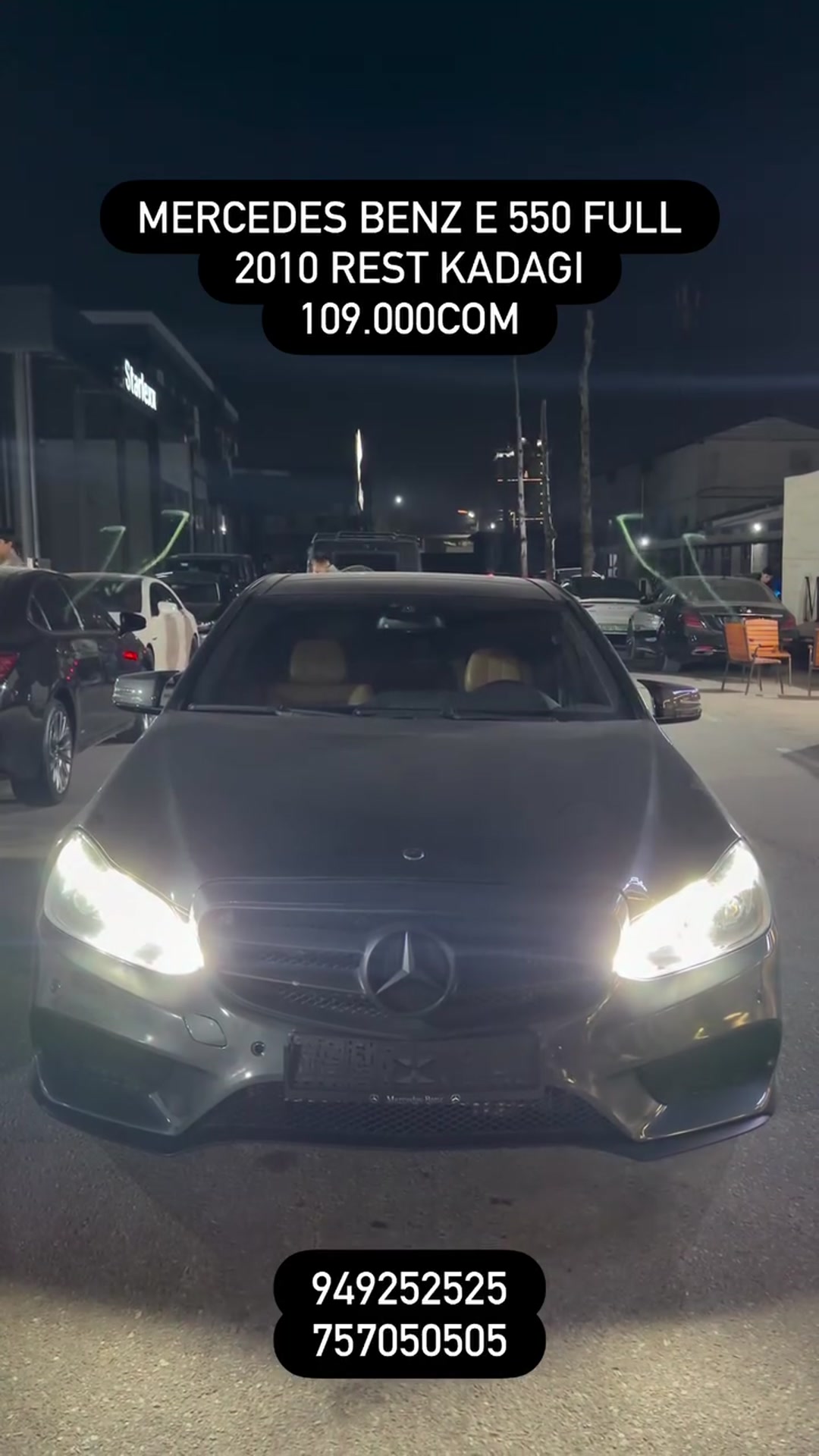 MERCEDES BENZ E 550 FULL
2010 REST KADAGI

srochno